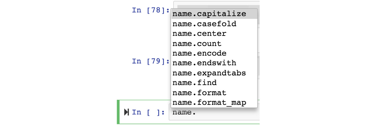 Figure 1.10: Setting a variable name via the dropdown menu
