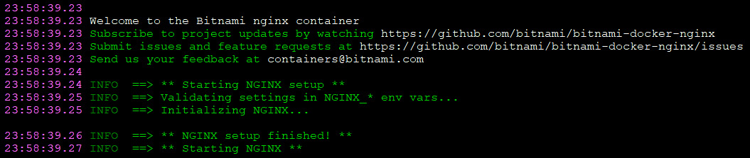 Figure 1.4 – NGINX container startup
